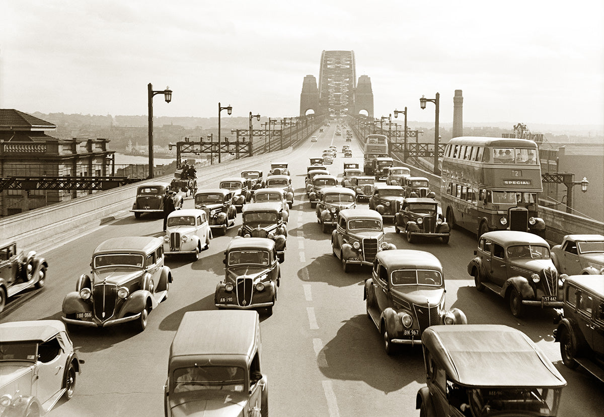 Sydney Harbour Bridge, Sydney NSW Australia 1938
