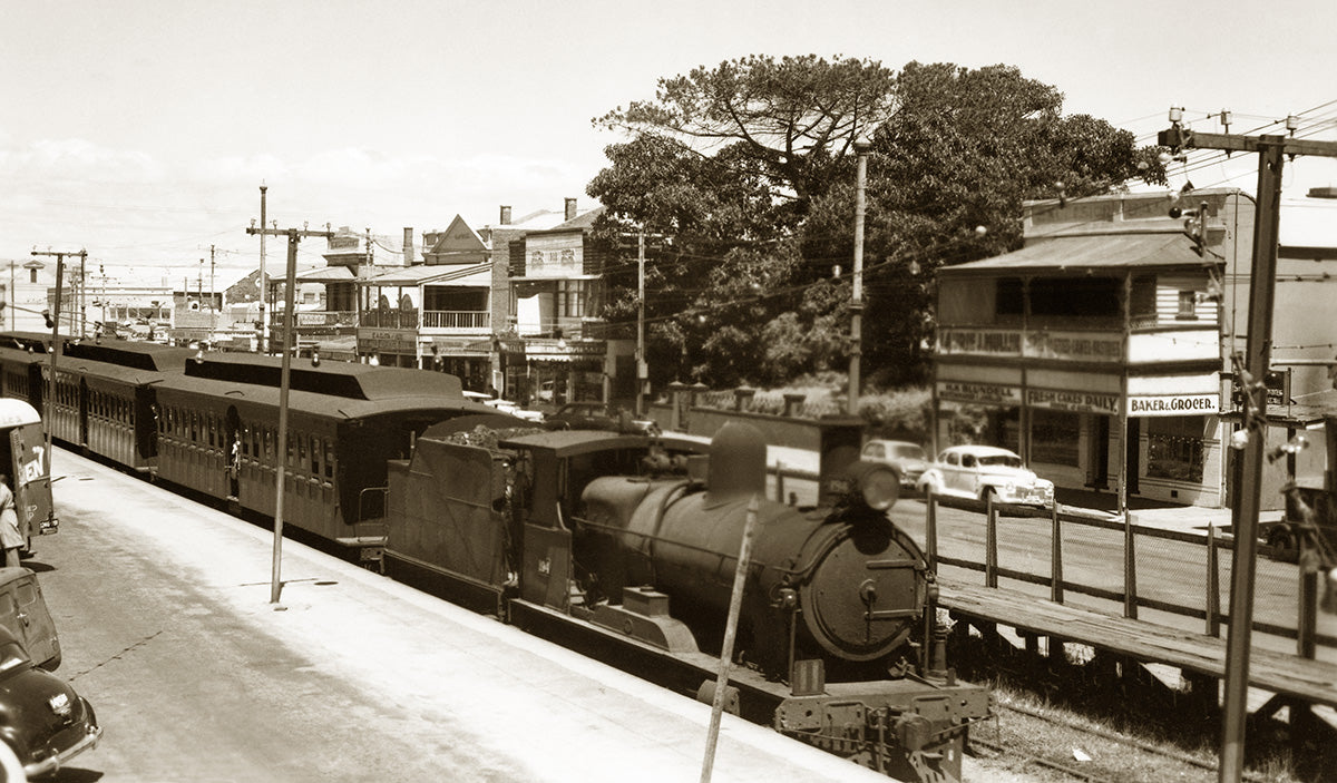 Railway Station, Semaphore SA Australia 1950s