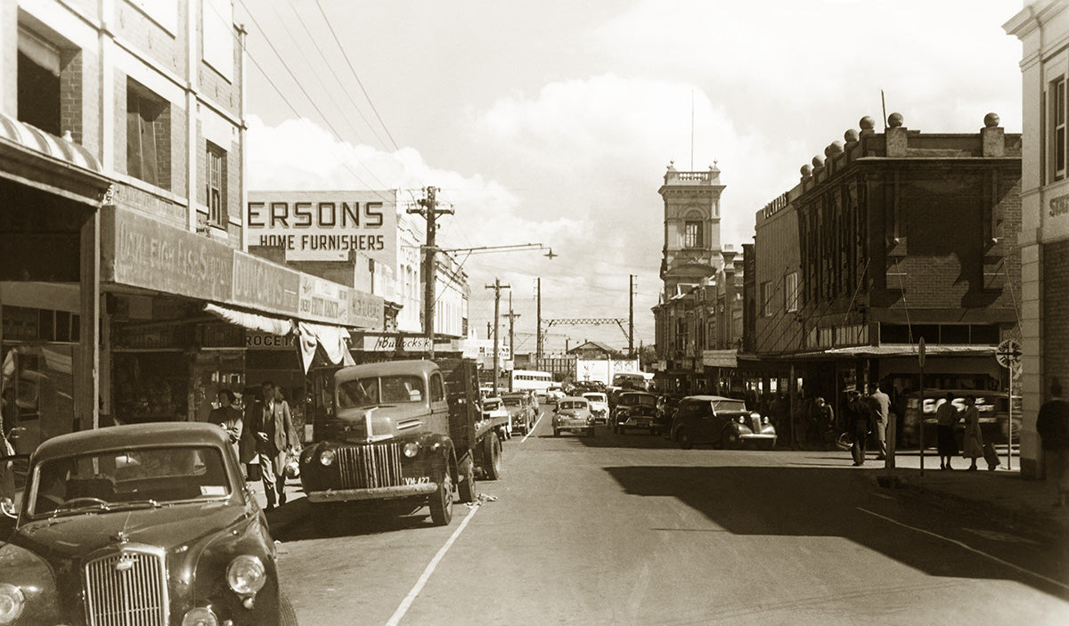 Portman Street, Oakleigh VIC Australia 1940s