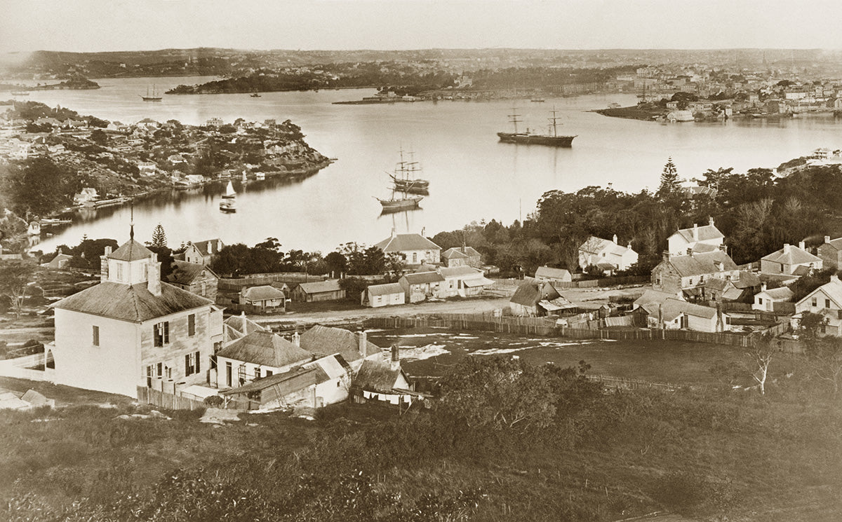 General View, North Sydney NSW Australia c.1875
