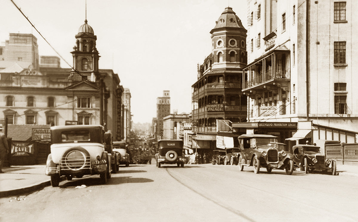 Edward Street, Brisbane QLD Australia c.1930