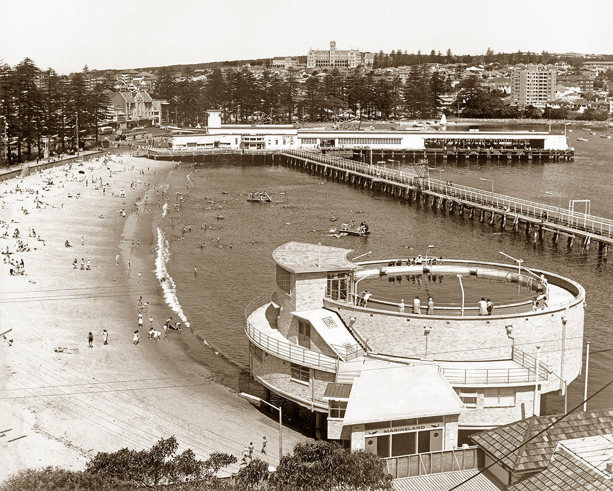 Marineland And Ferry Wharf, Manly NSW Australia 1964