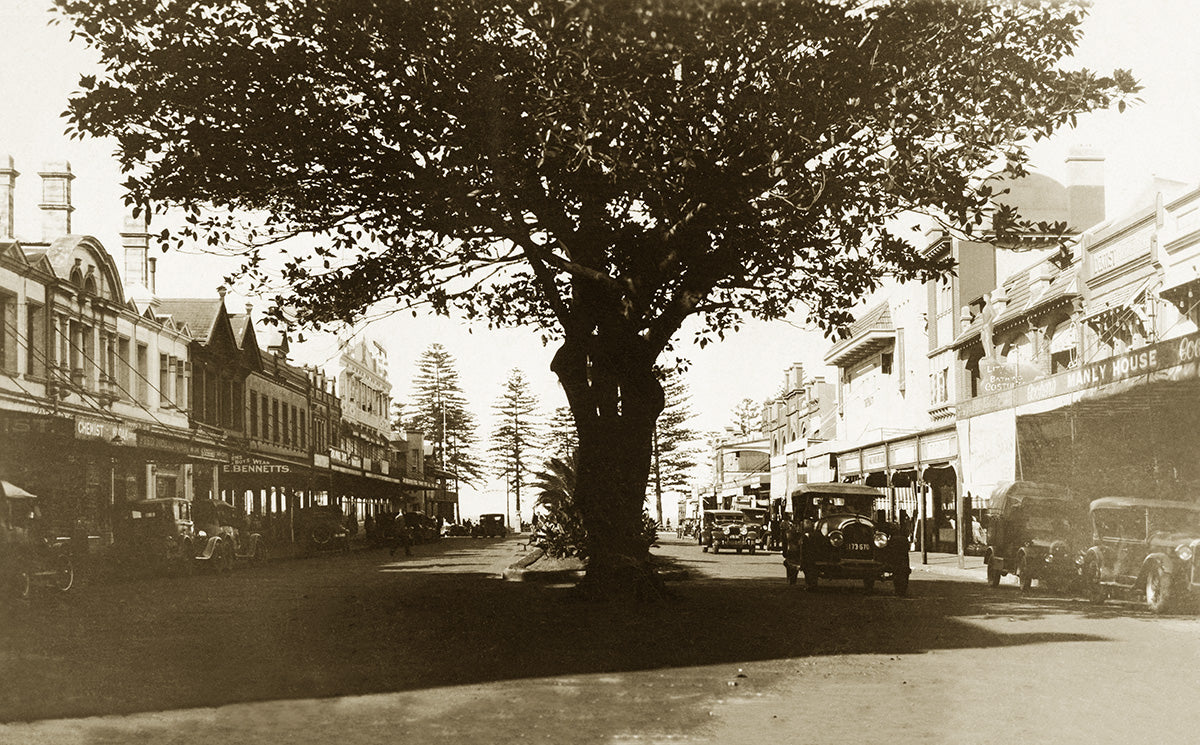 The Corso, Manly NSW Australia 1930s