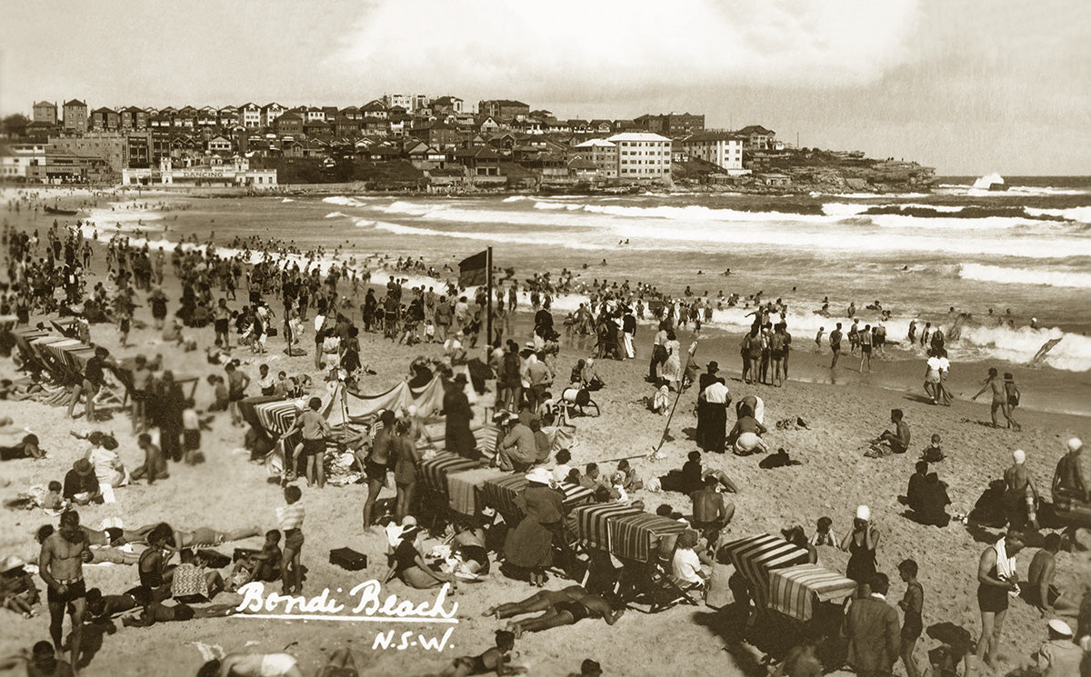 Bondi Beach, Bondi NSW Australia 1930s
