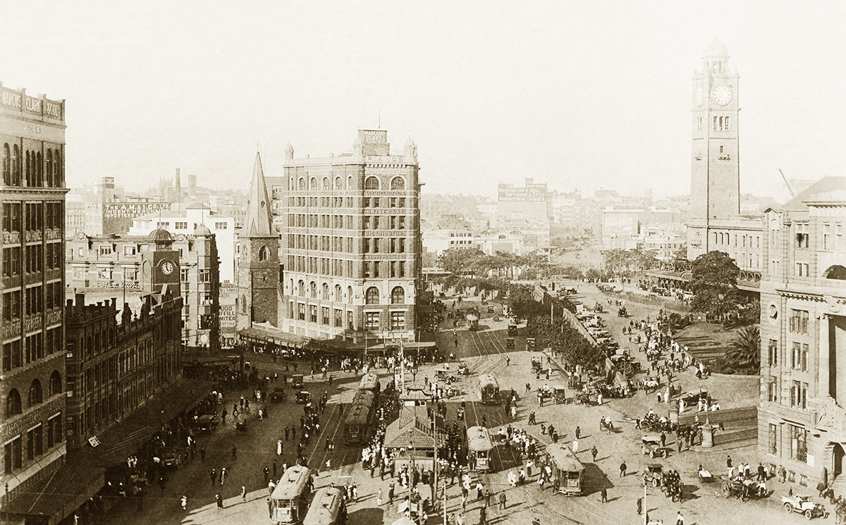 Railway Square, Sydney NSW Australia c.1925