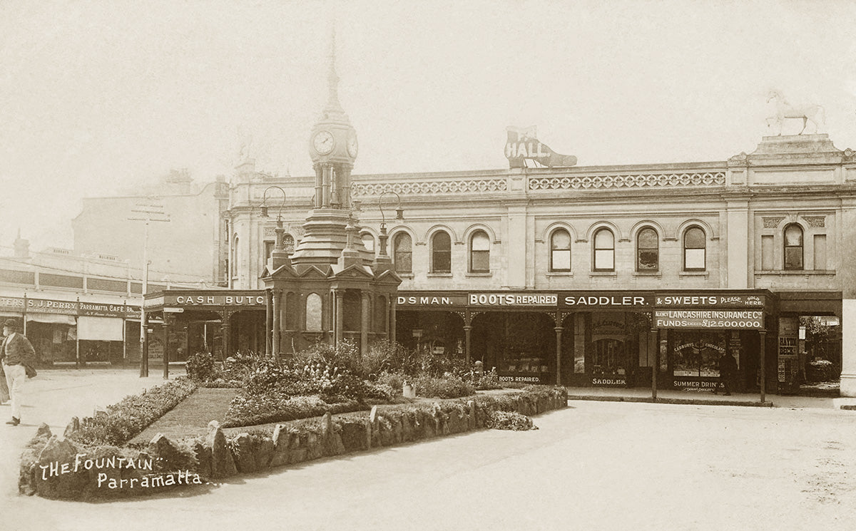 The Fountain, Parramatta NSW Australia c.1910