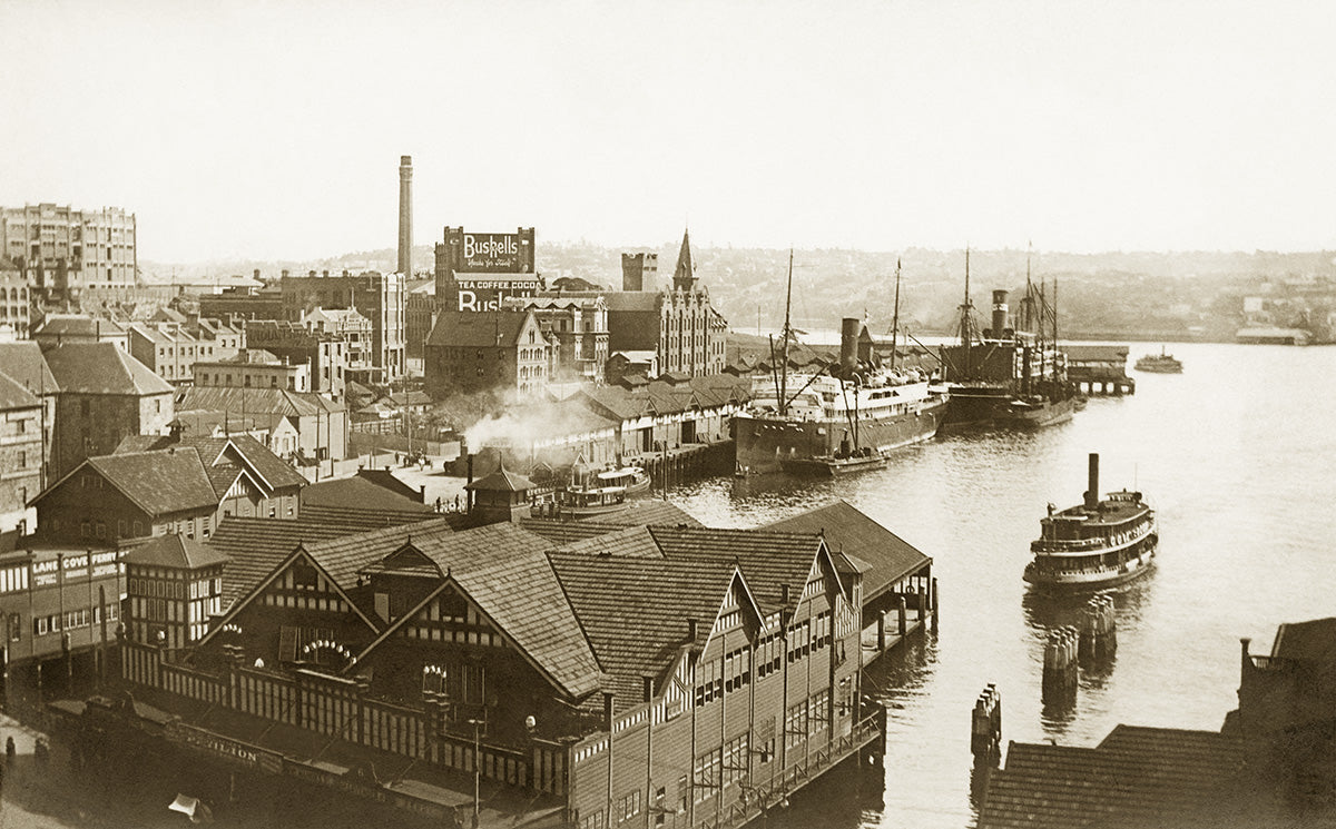 Circular Quay, Sydney NSW Australia 1919