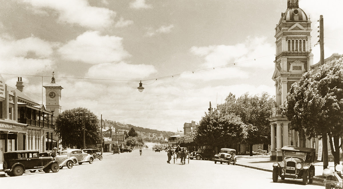 Wallendoon Street, Cootamundra NSW Australia 1940s