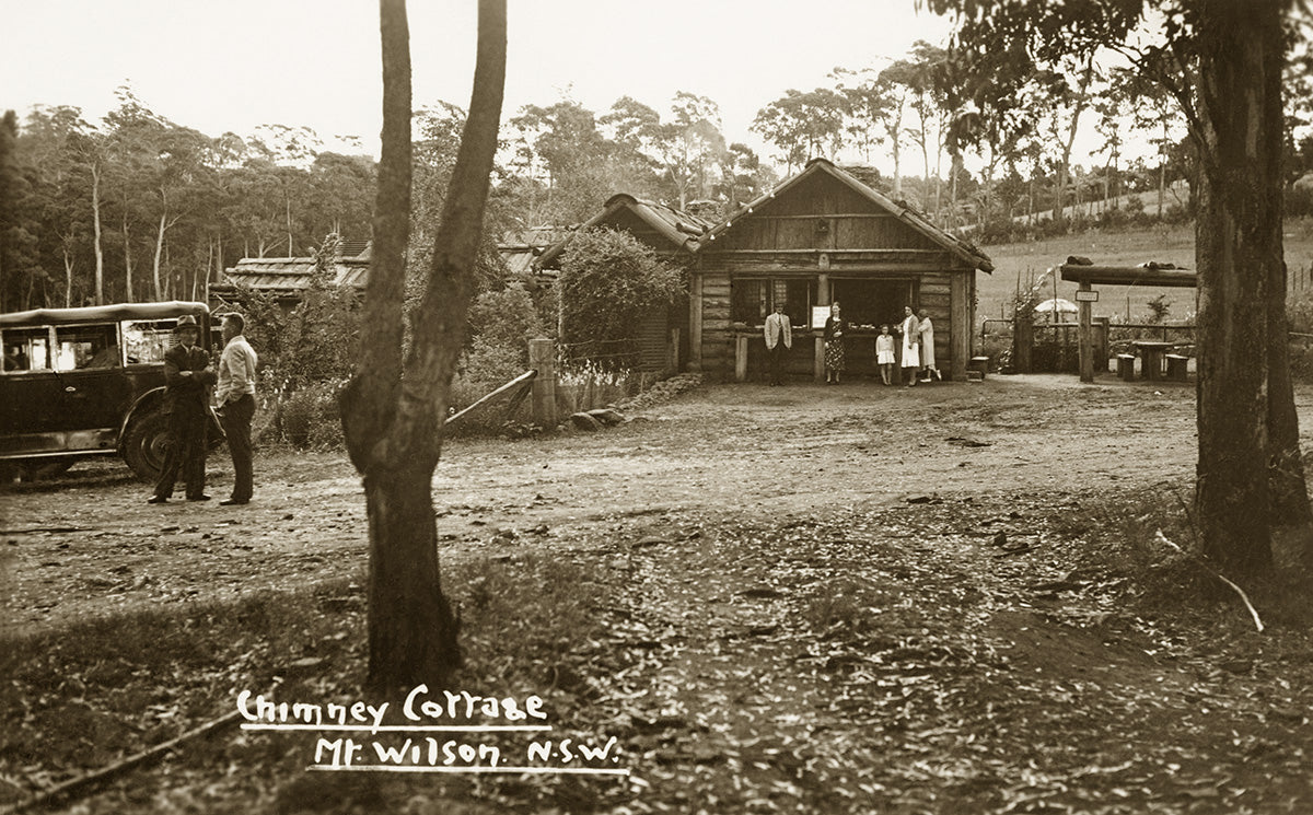 Chimney Cottage - Blue Mountains, Mt. Wilson NSW Australia 1930s