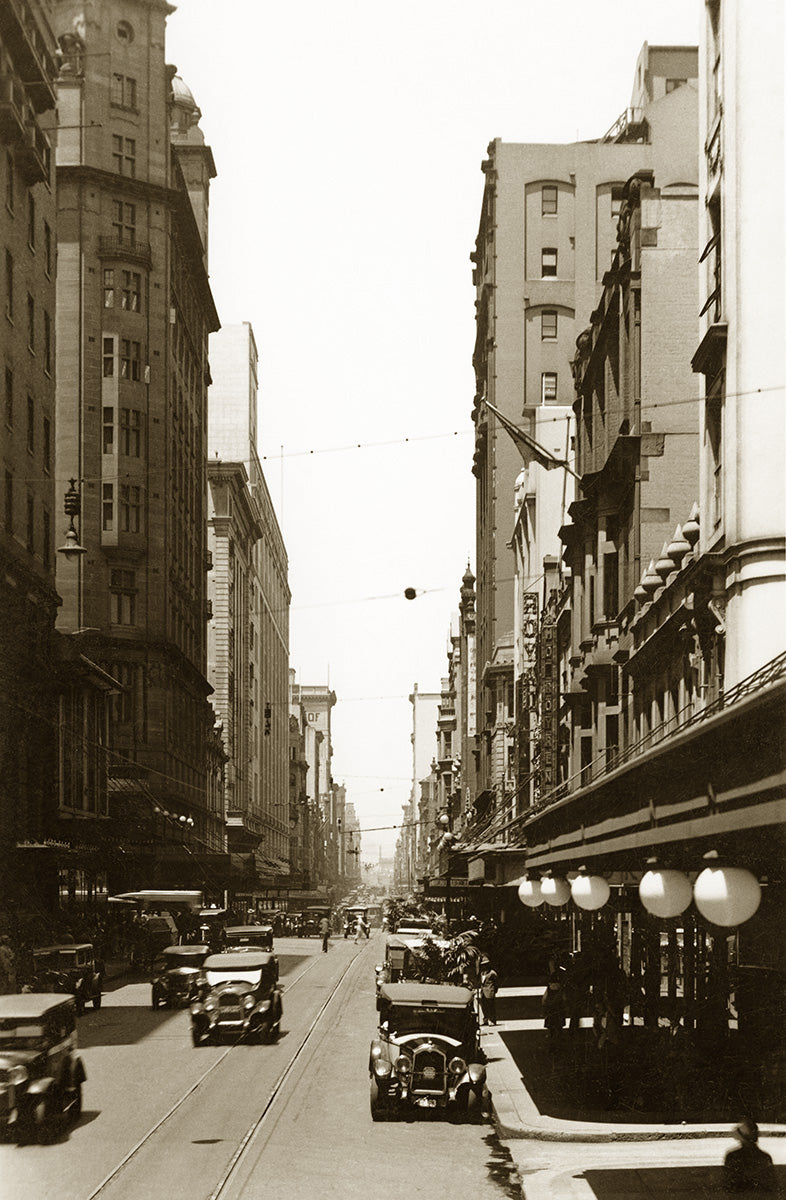 Castlereagh Street, Sydney NSW Australia c.1938