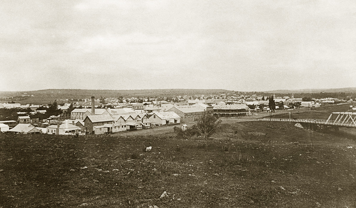 General View From Rose Hill, Inverell NSW Australia 1920s