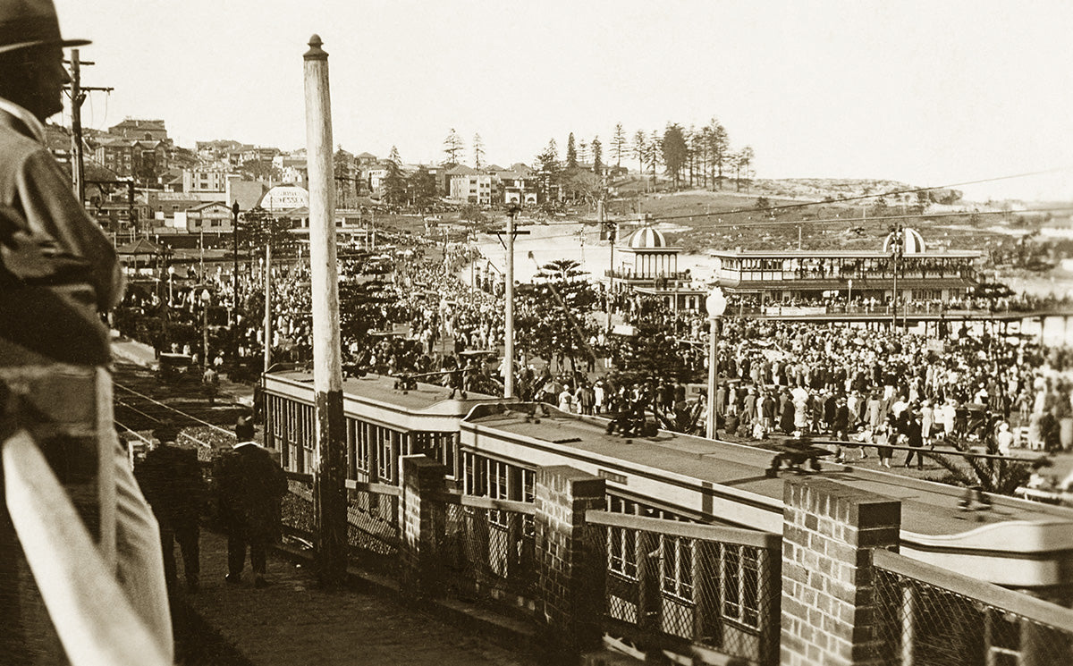 The Beach, Coogee NSW Australia 1930s