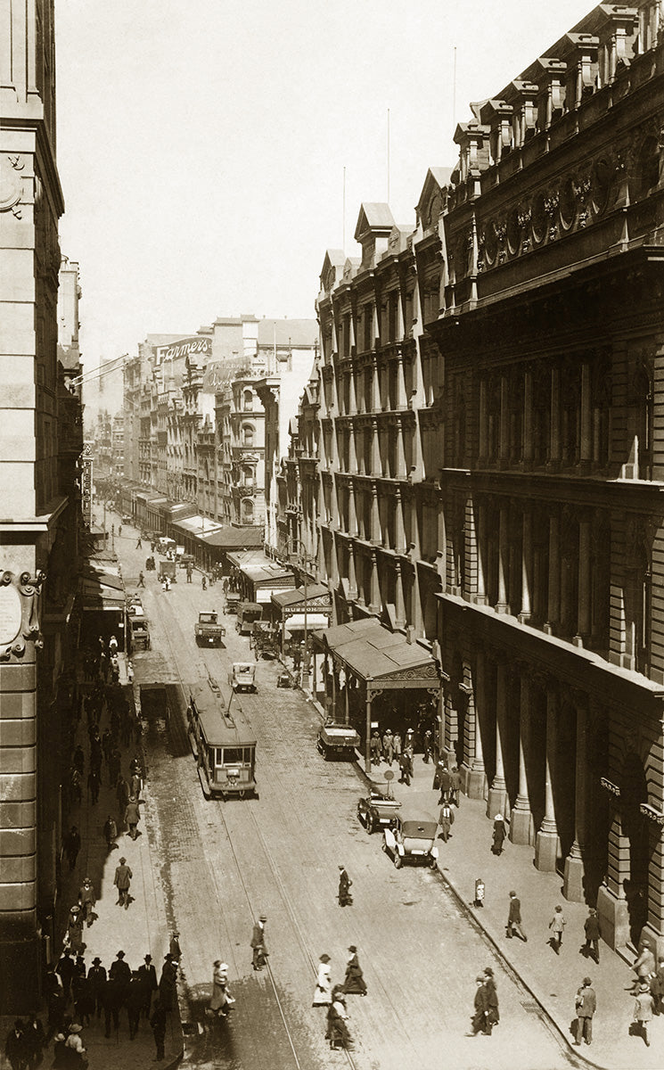 Pitt Street, Sydney NSW Australia c.1930