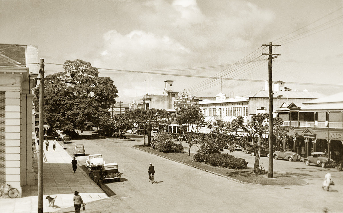 Abbott Street, Cairns QLD Australia 1940s