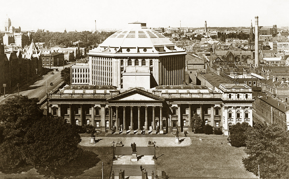 The Public Library, Melbourne VIC Australia 1920s