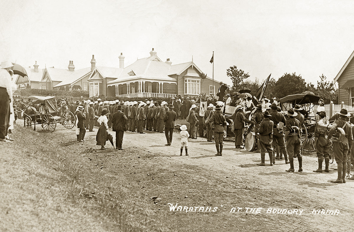 The Waratahs At The Boundry, Kiama NSW Australia 1915