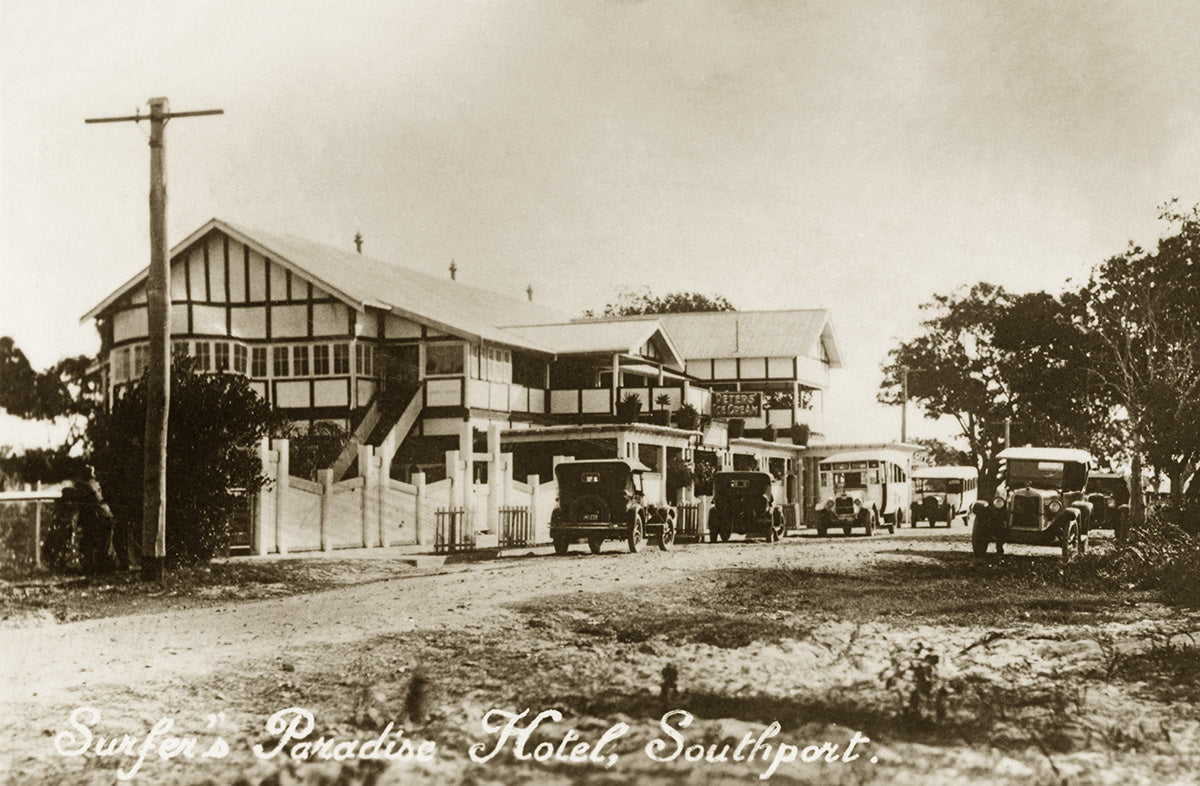 Surfers Paradise Hotel, Southport QLD Australia 1930s