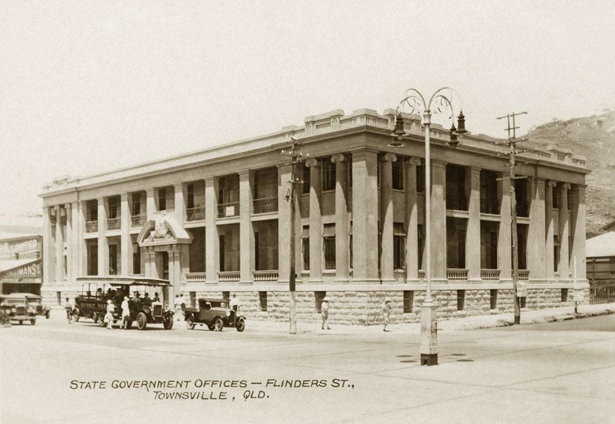 State Government Offices, Townsville QLD Australia c.1930