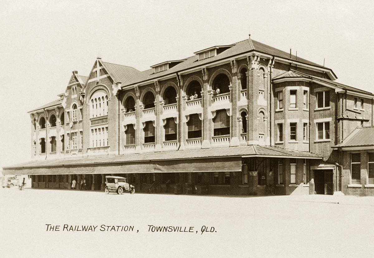 The Railway Station, Townsville QLD Australia c.1930