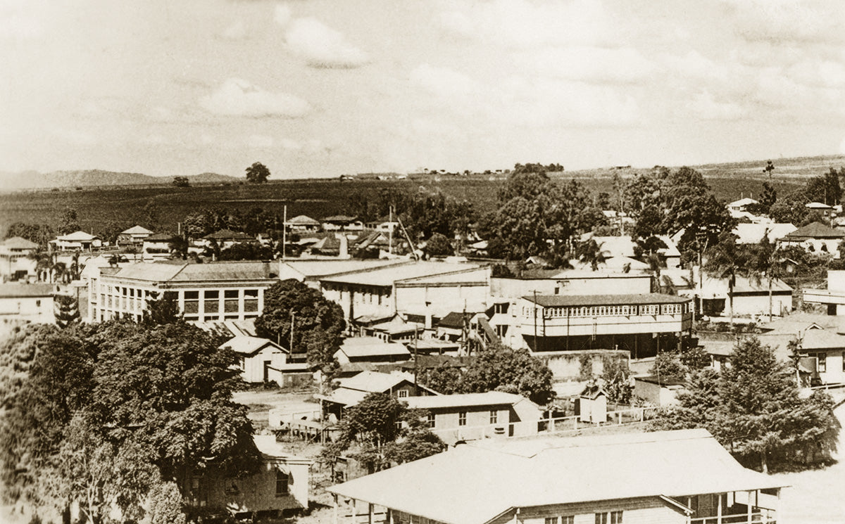 Panorama From Maize Silos, Atherton QLD Australia 1930s