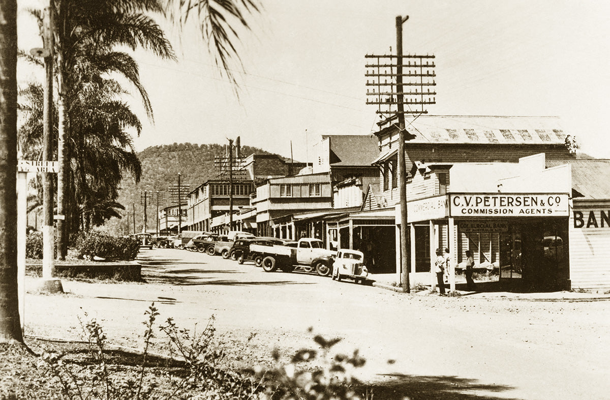 Main Street, Atherton QLD Australia 1940s