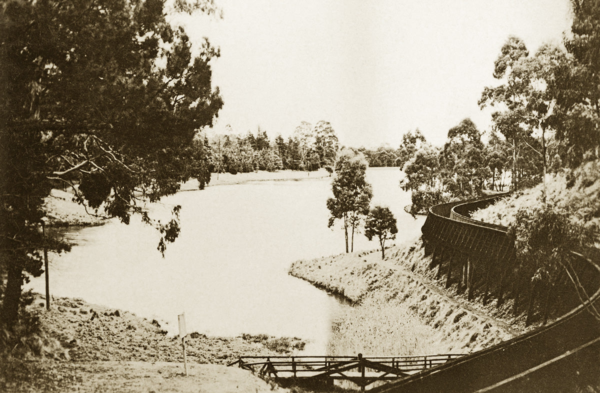 The Gong Gong Reservoir, Ballarat VIC Australia c.1930