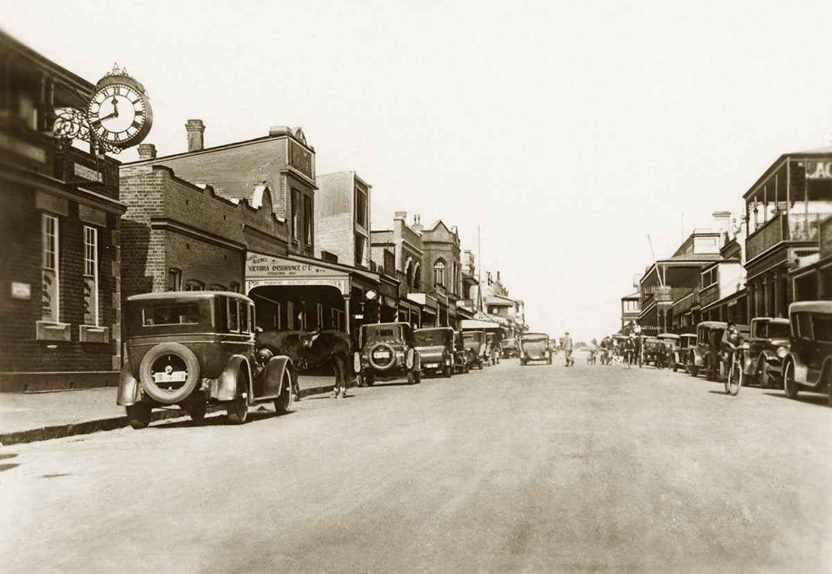 Bong Bong Street, Bowral NSW Australia 1930s