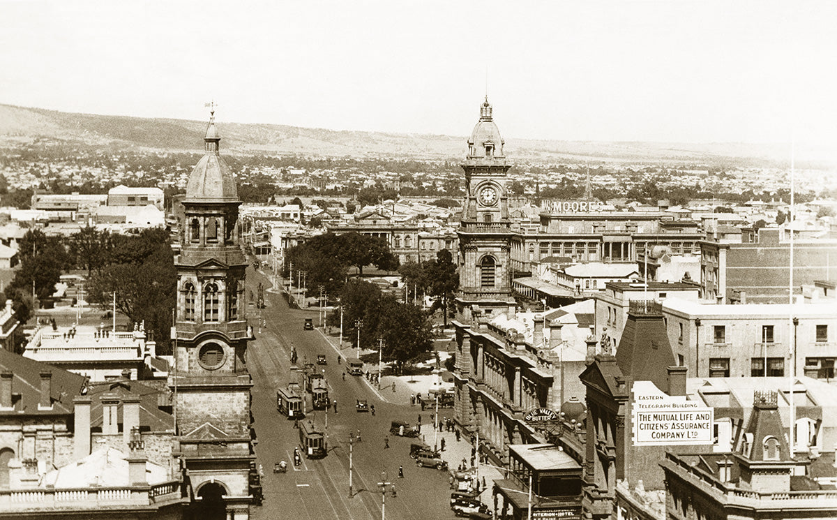 King William Street, Adelaide SA Australia 1928