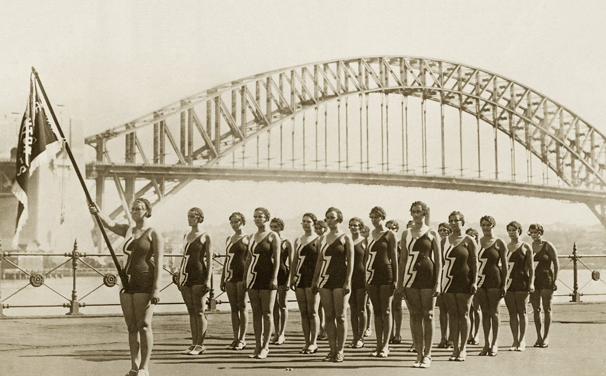 St. George Floral Float - Sydney Harbour Bridge Celebration, Sydney NSW Australia 19.03.1932