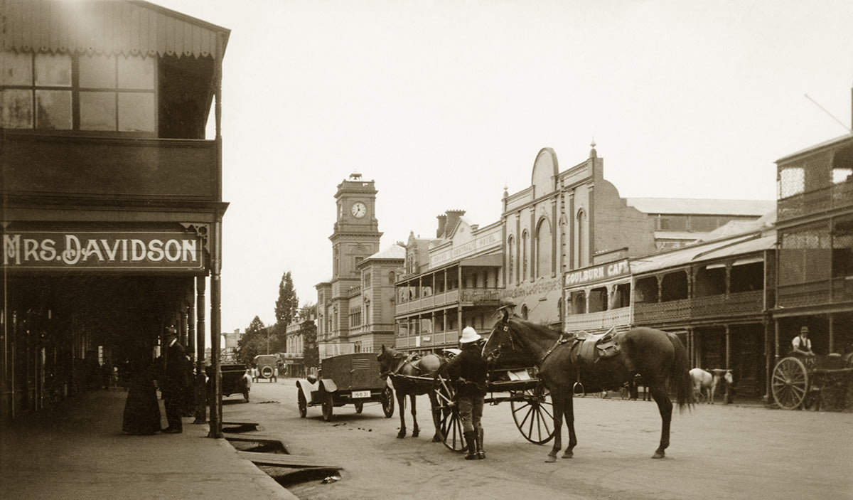 Main Street, Goulburn NSW Australia c.1920