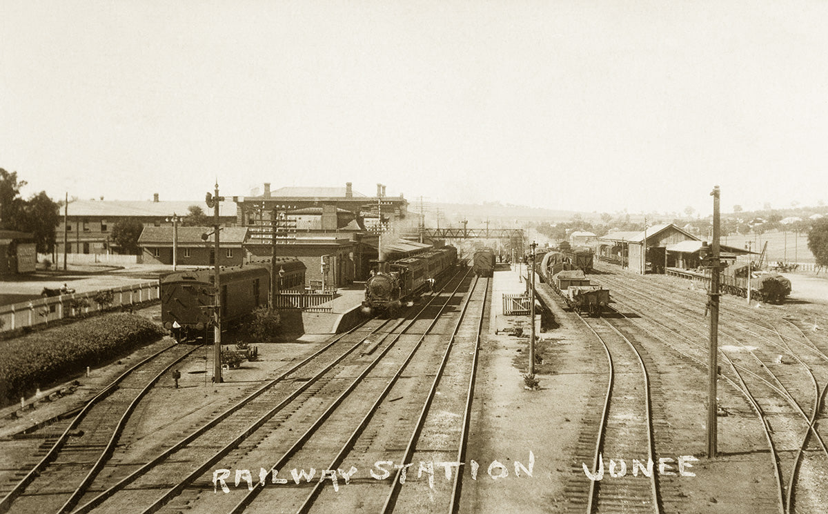 Railway Station, Junee NSW Australia 1900s
