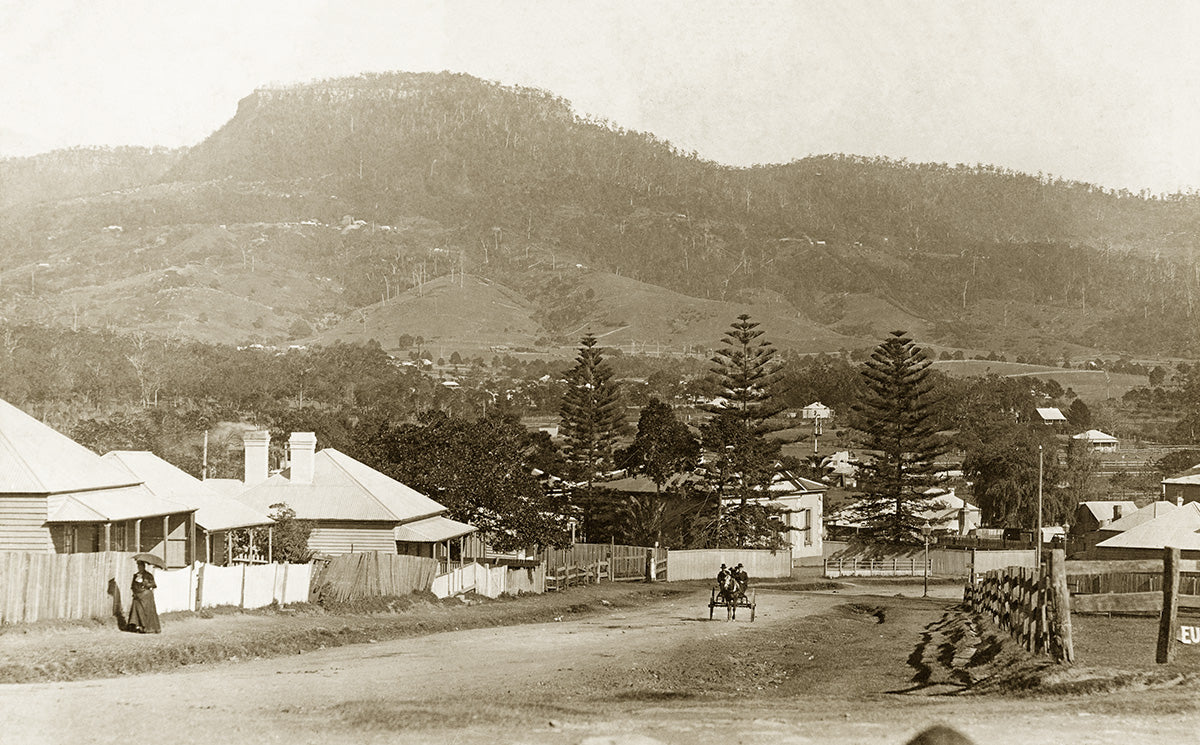 Mount Kiera And General View Of Township, Wollongong NSW Australia 1900s