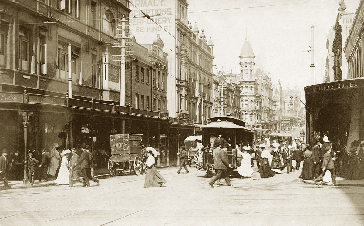 King Street, Sydney NSW Australia c.1905