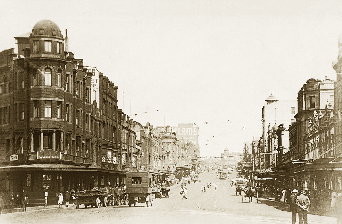 Oxford Street, Sydney NSW Australia 1910s
