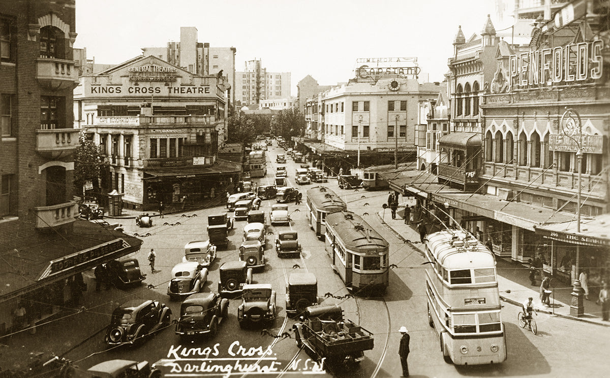 Kings Cross, Sydney NSW Australia c.1945