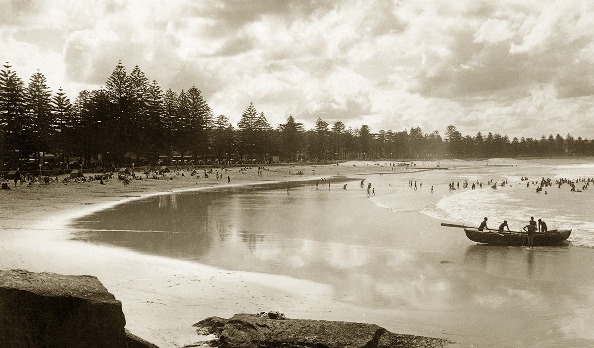 Ocean Beach From South Steyne, Manly NSW Australia 1930s