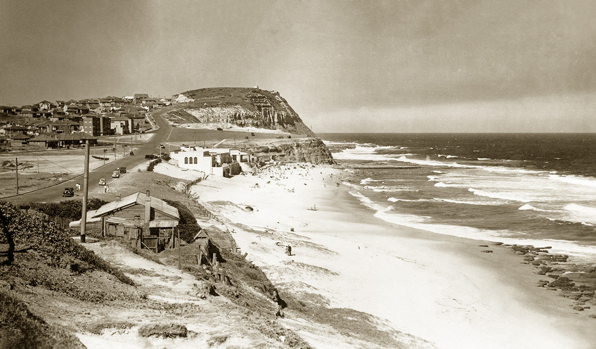 Bar Beach, Newcastle NSW Australia 1940s