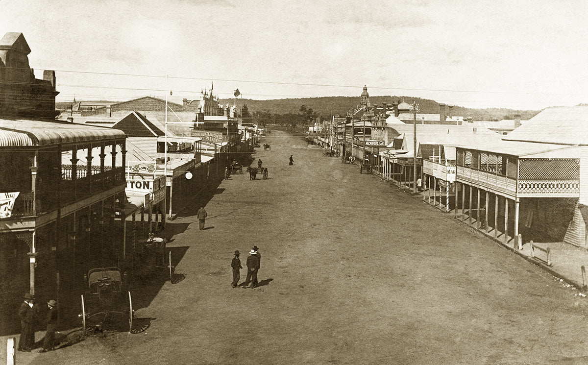 Otho Street, Inverell NSW Australia 1900s