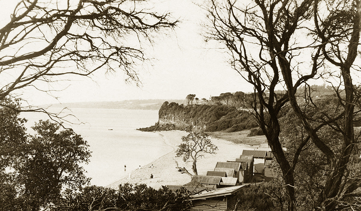 Shire Hall Beach, Mornington VIC Australia 1910s