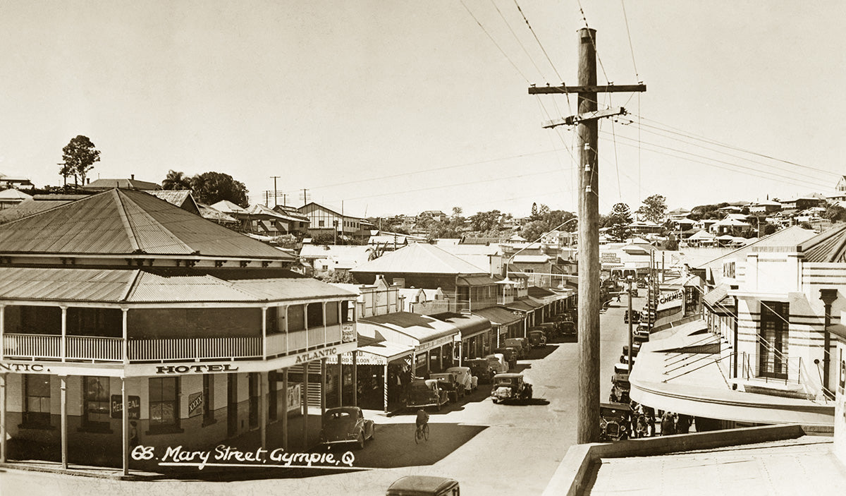 Mary Street, Gympie QLD Australia 1930s