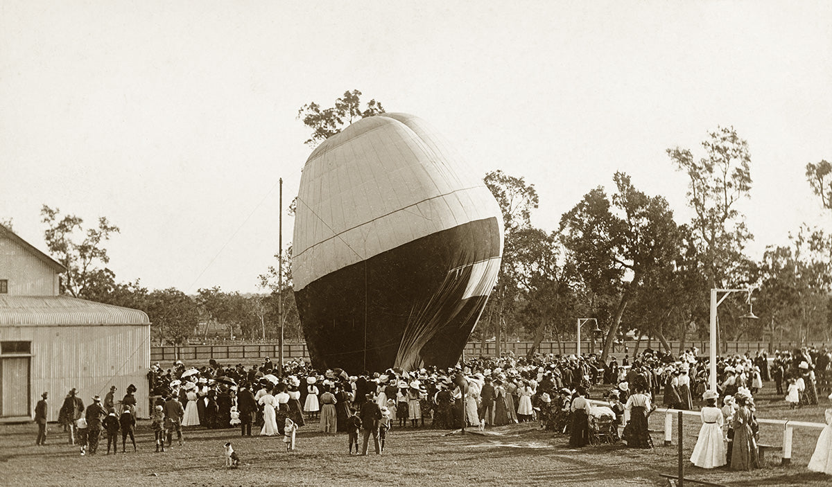Hot Air Baloon, Coraki NSW Australia 1910