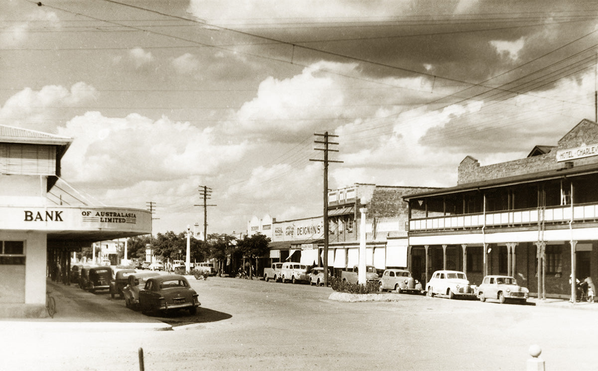 The Main Street, Charleville QLD Australia c.1954