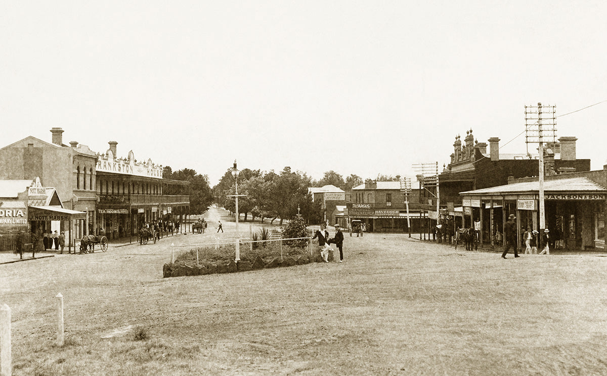 The Main Street, Frankston VIC Australia c.1927