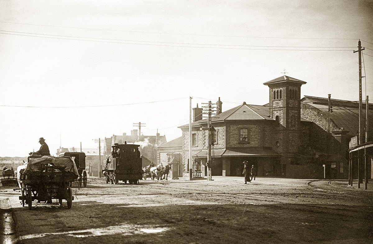Railway Station, Port Adelaide SA Australia c.1897