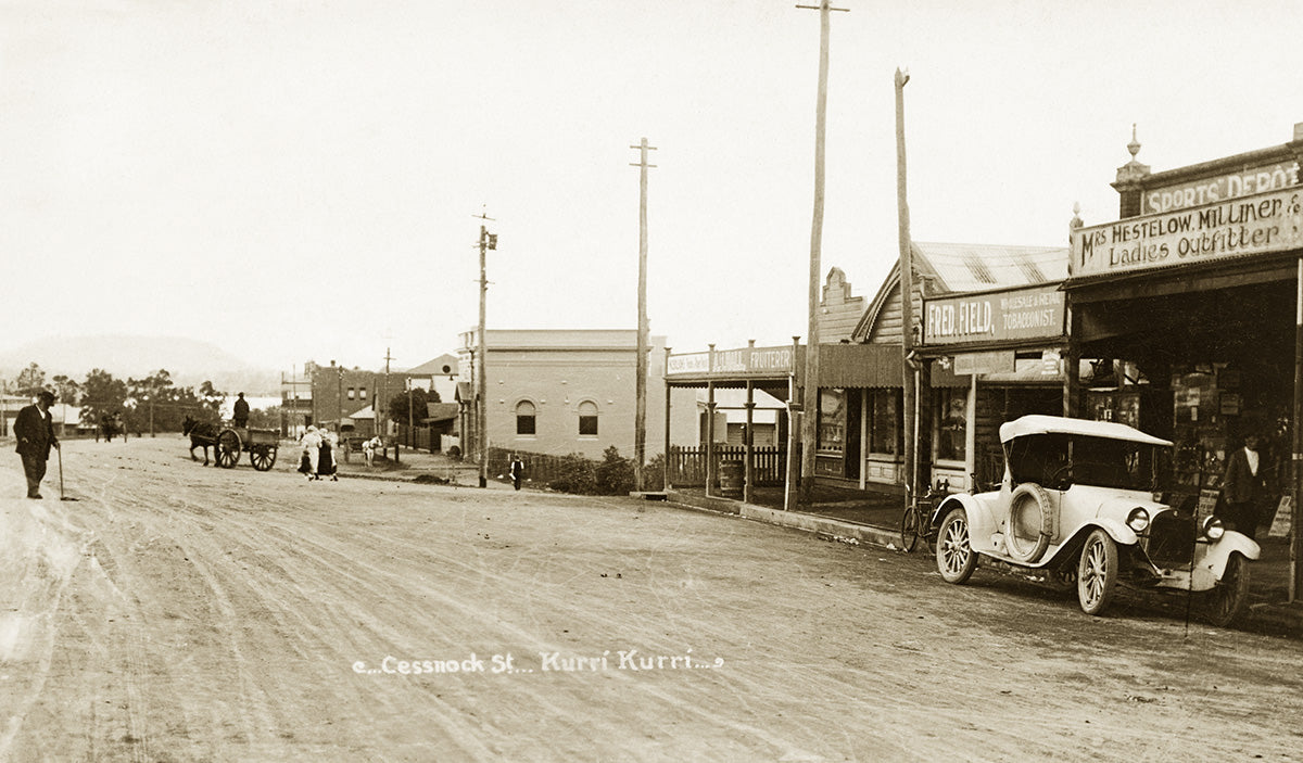 Cessnock Street, Kurri Kurri NSW Australia c.1920