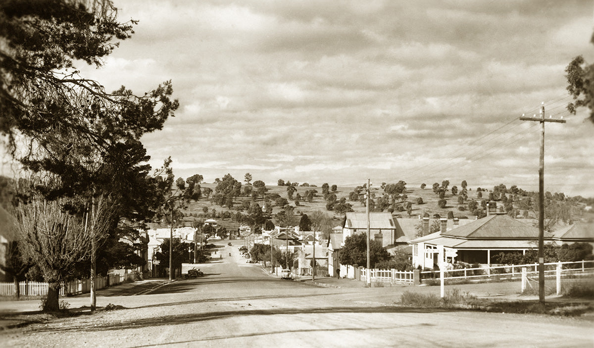Main Street, Molong NSW Australia 1930s