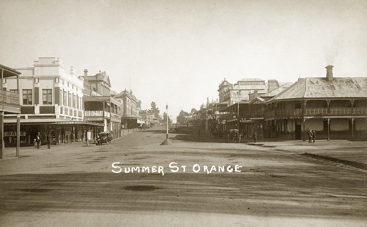 Summer Street, Orange NSW Australia c.1918