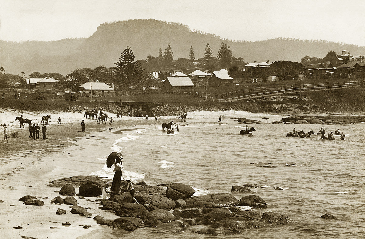 Brighton Beach, Wollongong NSW Australia c.1905