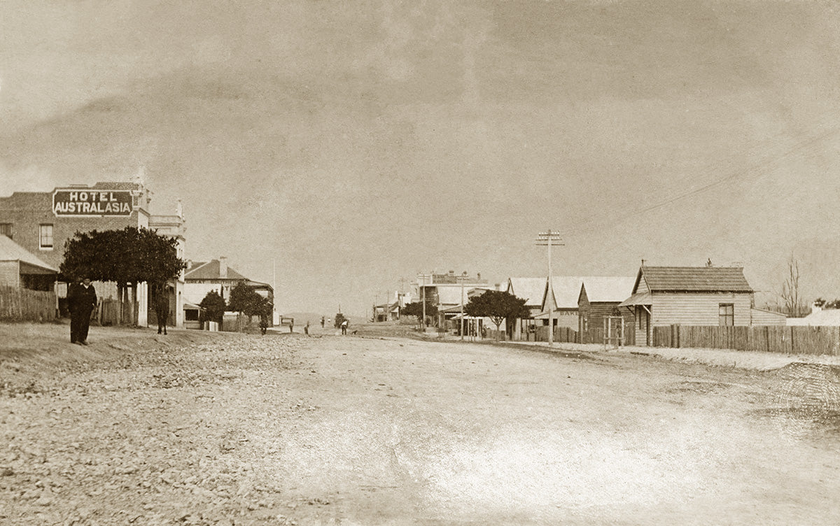 Main Street, Eden NSW Australia c.1902