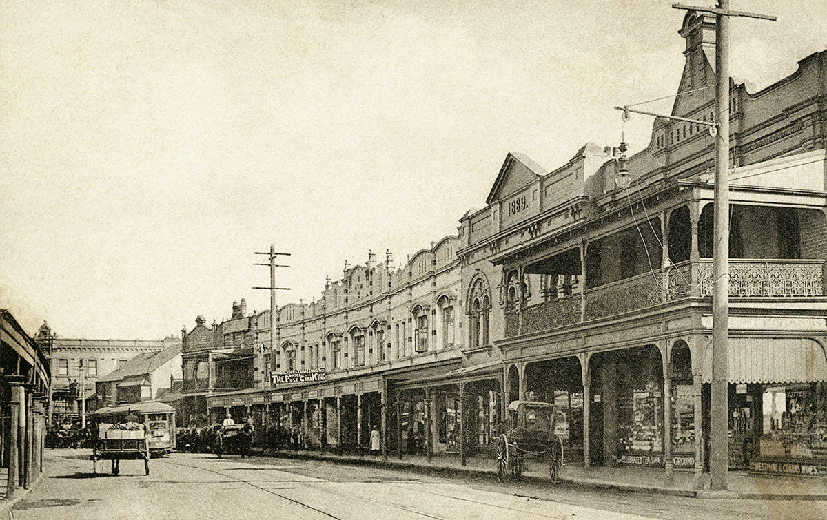 King Street, Newtown NSW Australia c.1900